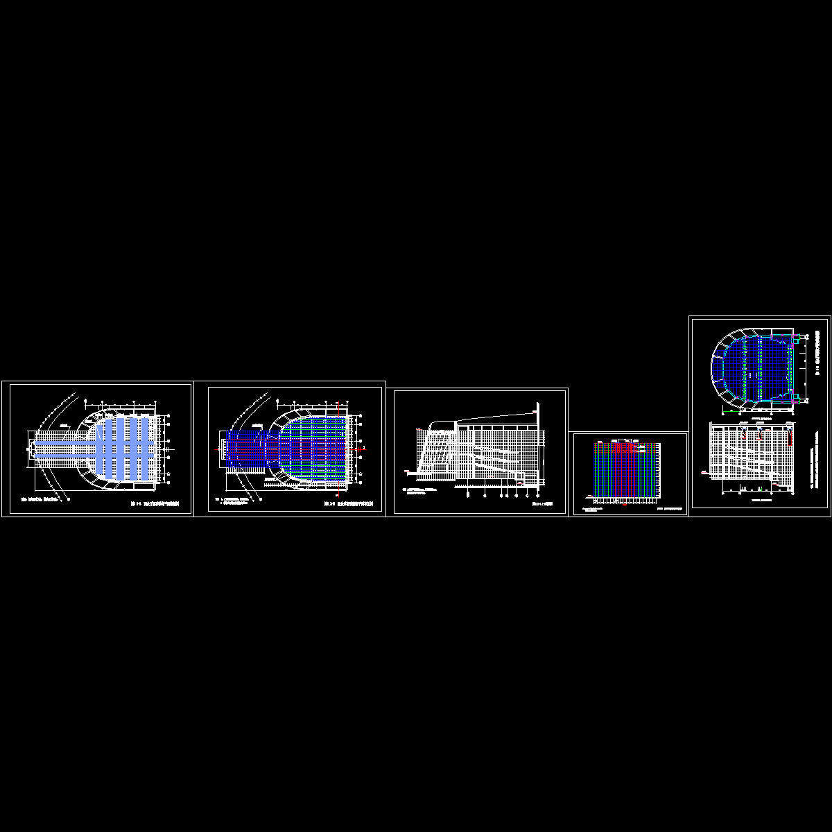 艺术中心钢结构工程施工组织设计_CAD - 1