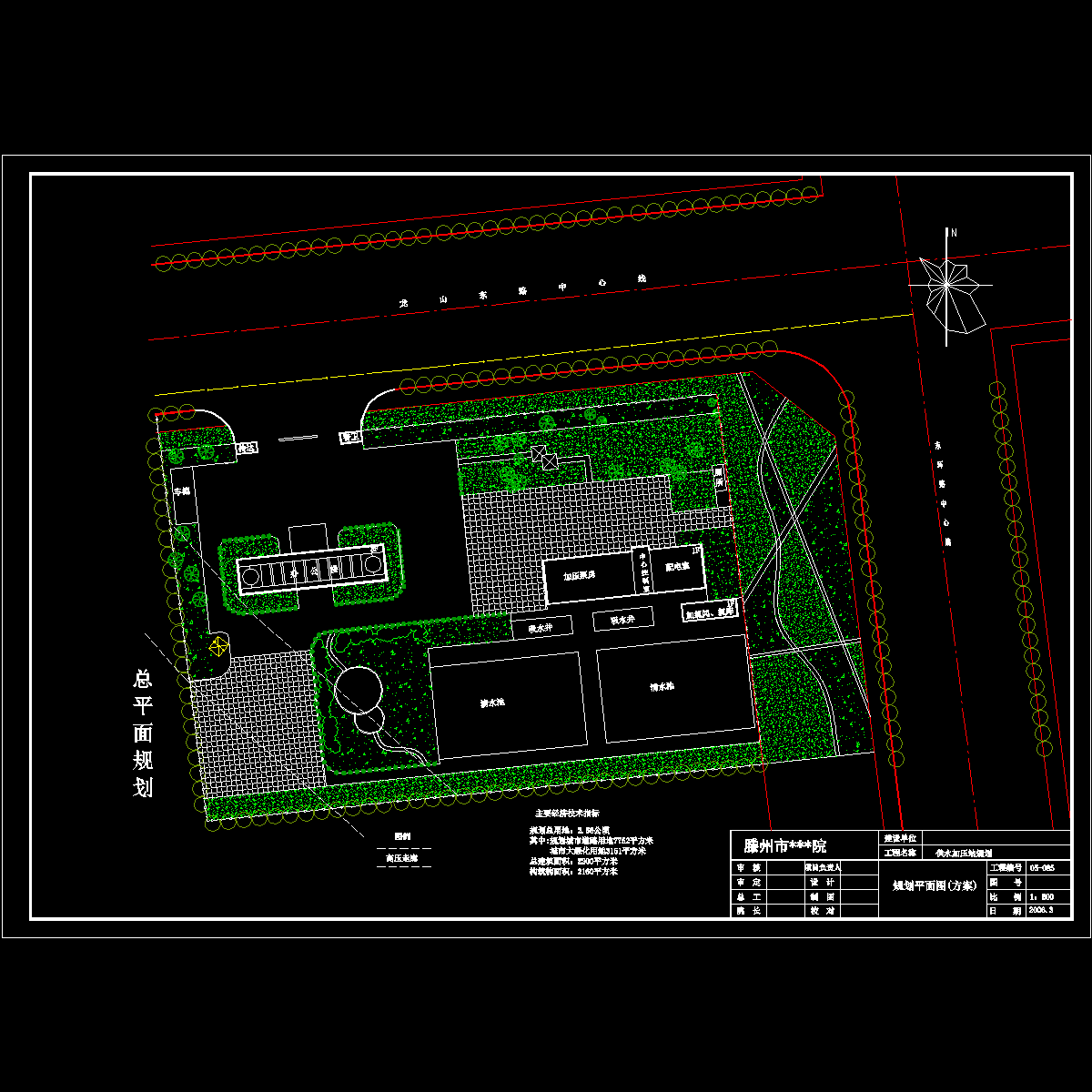 [藤州市]某加压站规划方案.dwg