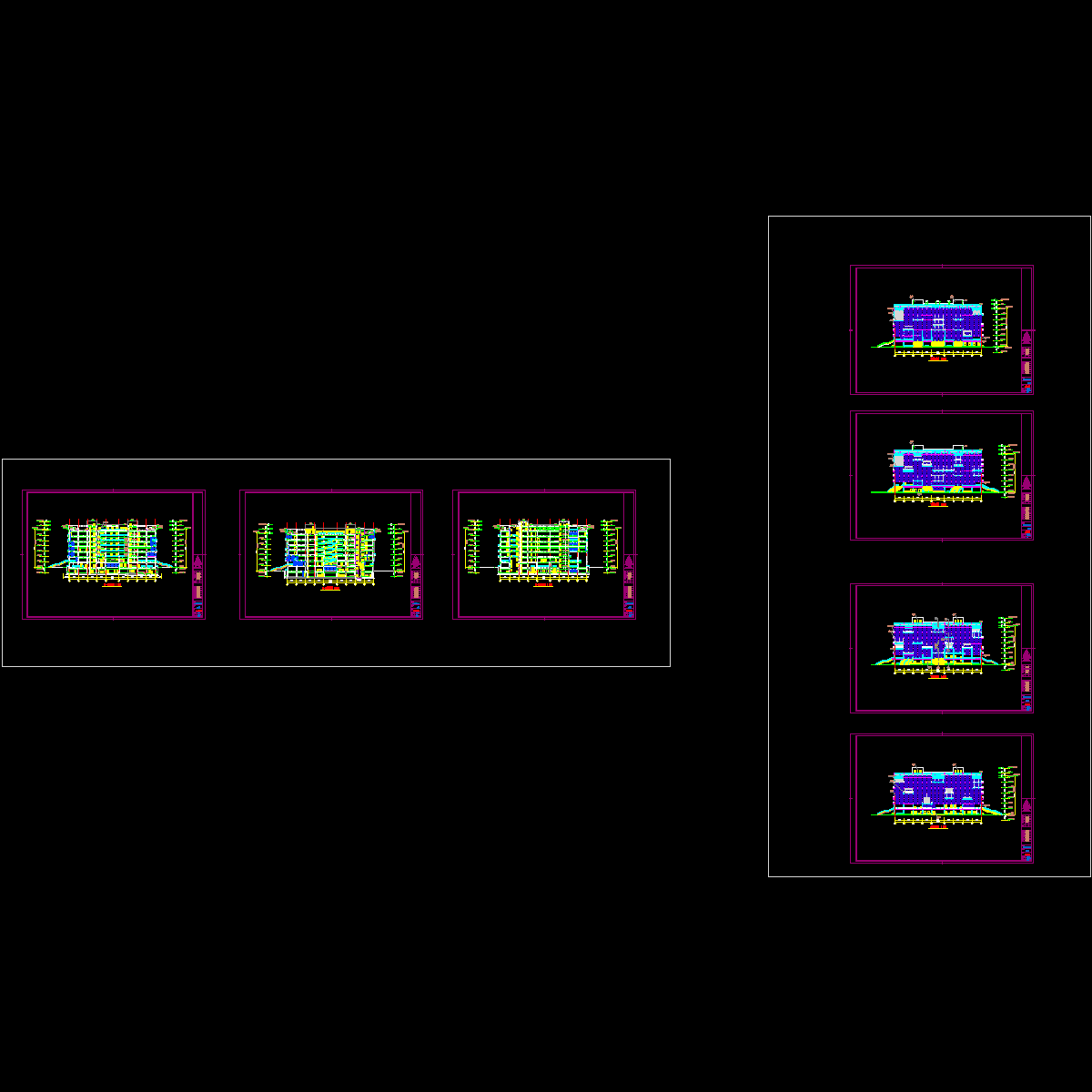 东,西,南,北,立,剖面图16.dwg