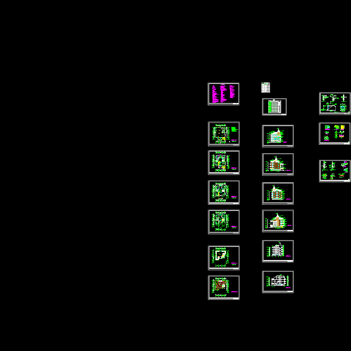 琅岐建施图全套.dwg