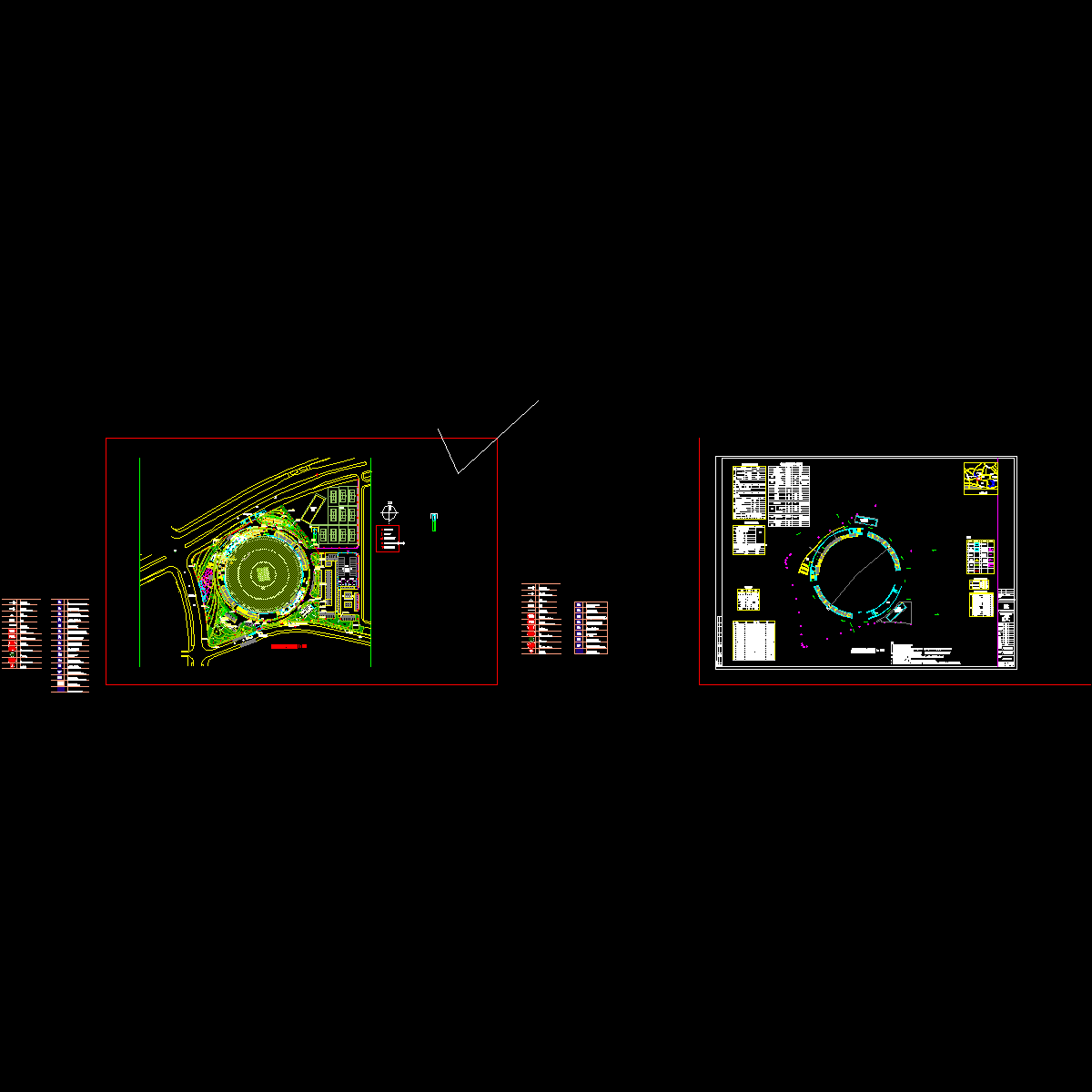 乔木施工种植平面图.dwg