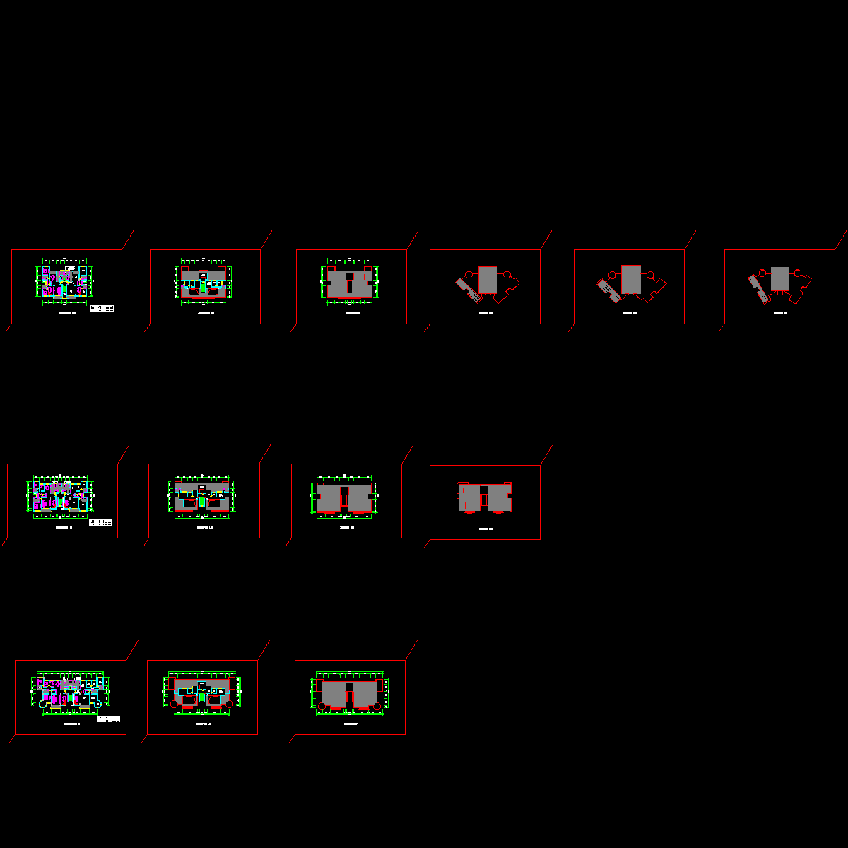 标准单元阁楼平面.dwg