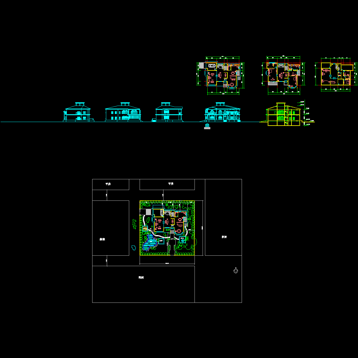 别墅a1111111111.dwg