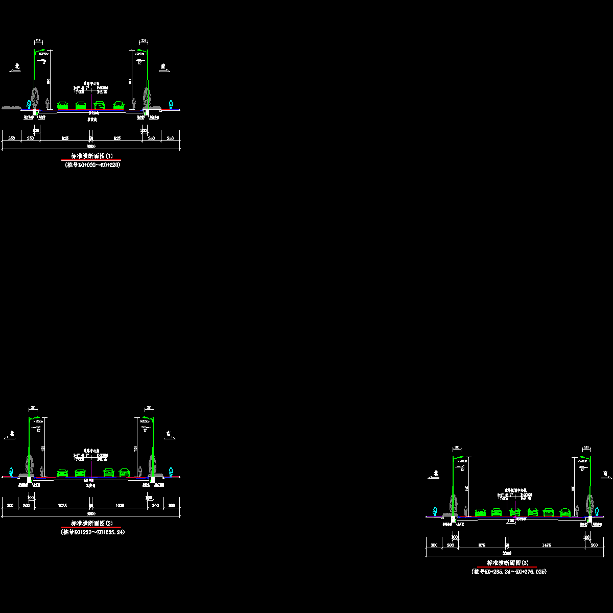 路灯断面图.dwg