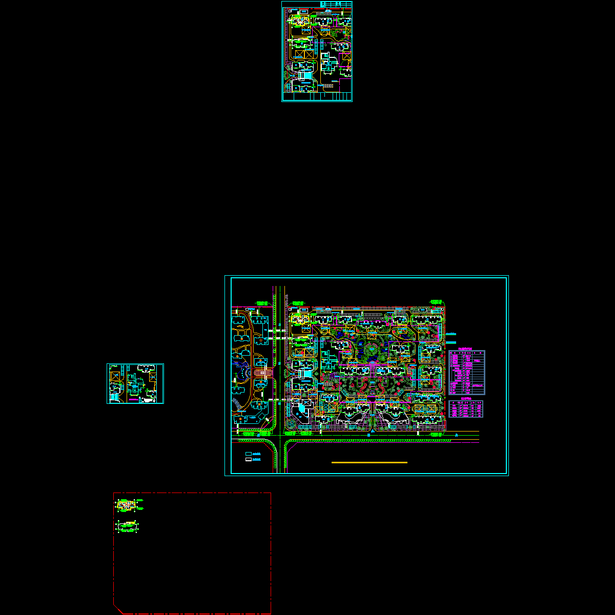 南xx花园总平面图2010.03.29.dwg