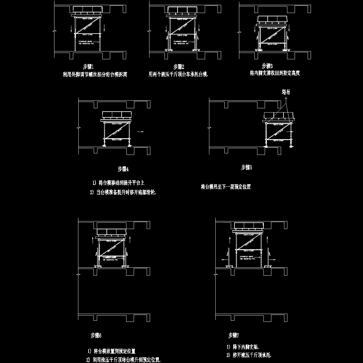 台模使用流程图纸2cad - 1