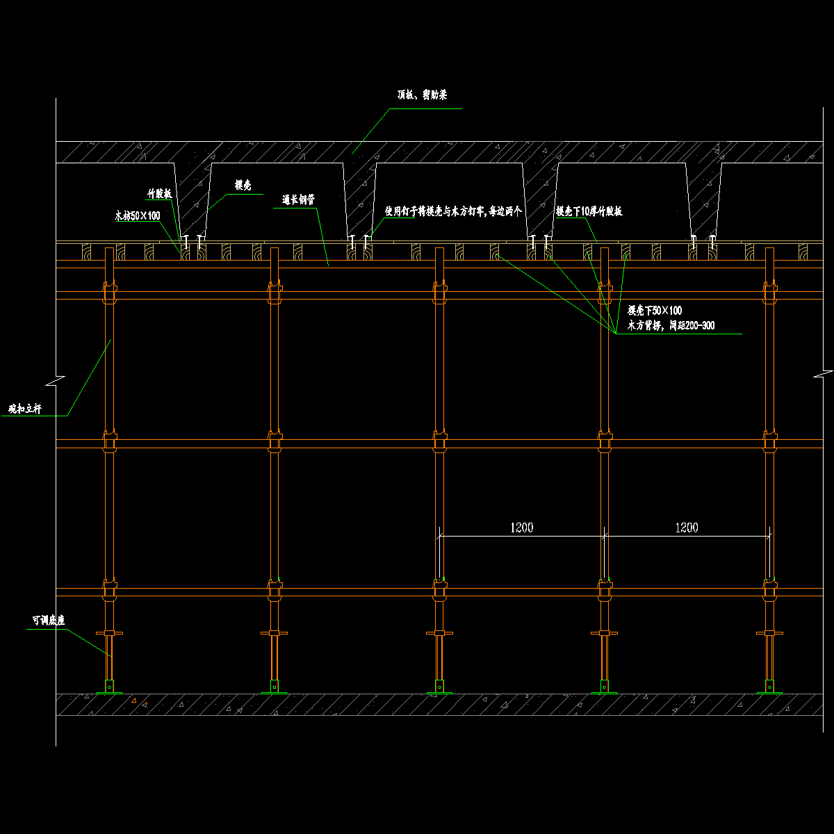 梁、板模板支设图（满布模板）.dwg