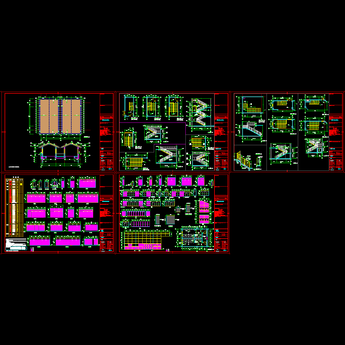 门窗卫生间楼梯详图.dwg