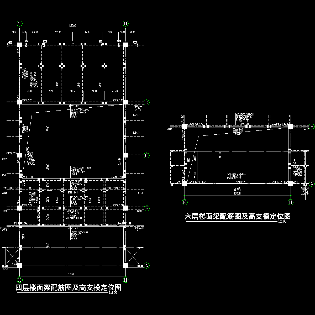 大学图纸书馆高支模施工方案cad - 1