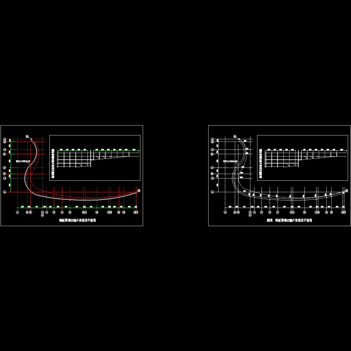 艺术中心工程外脚手架施工方案cad - 1