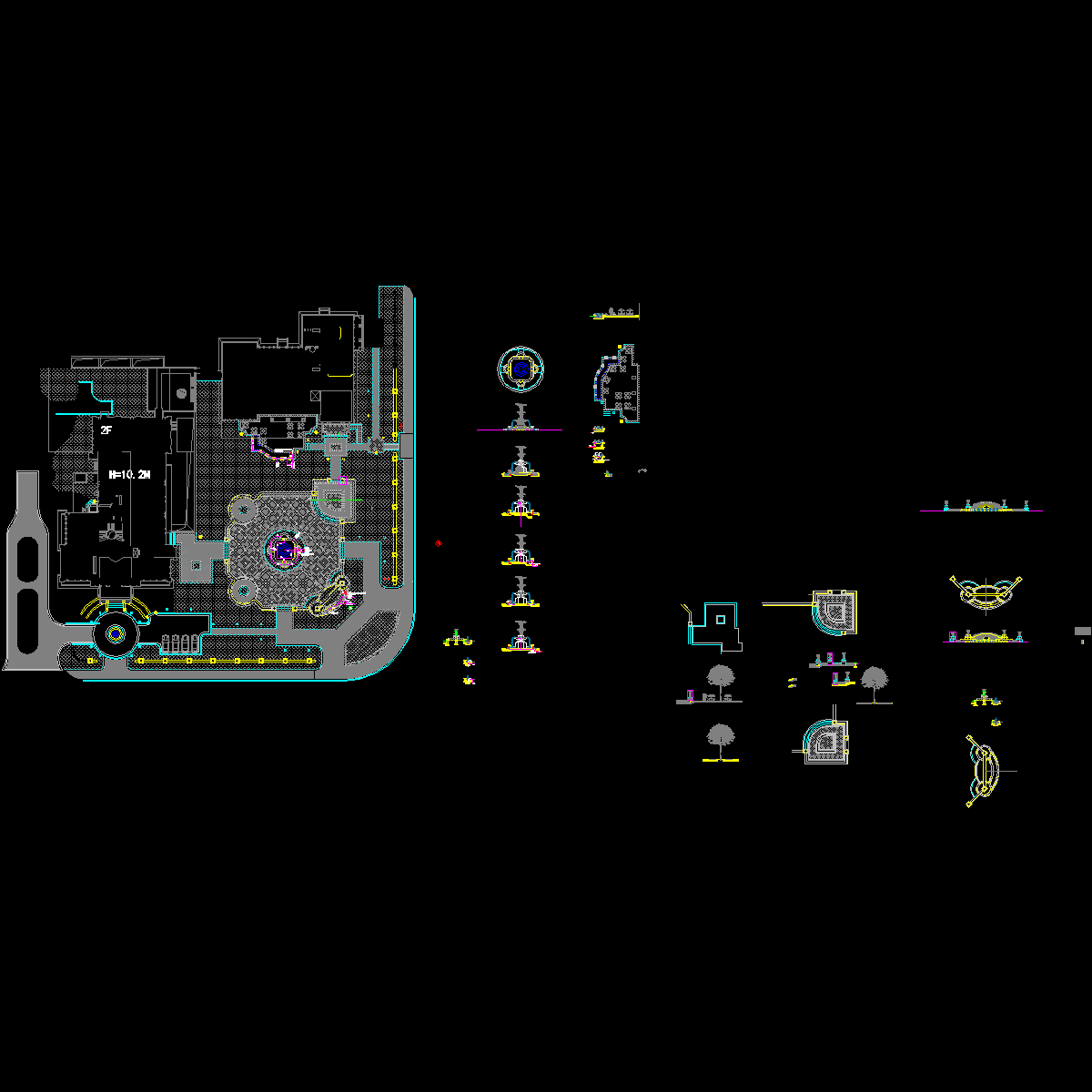 l2.1-7售楼处入口广场.dwg