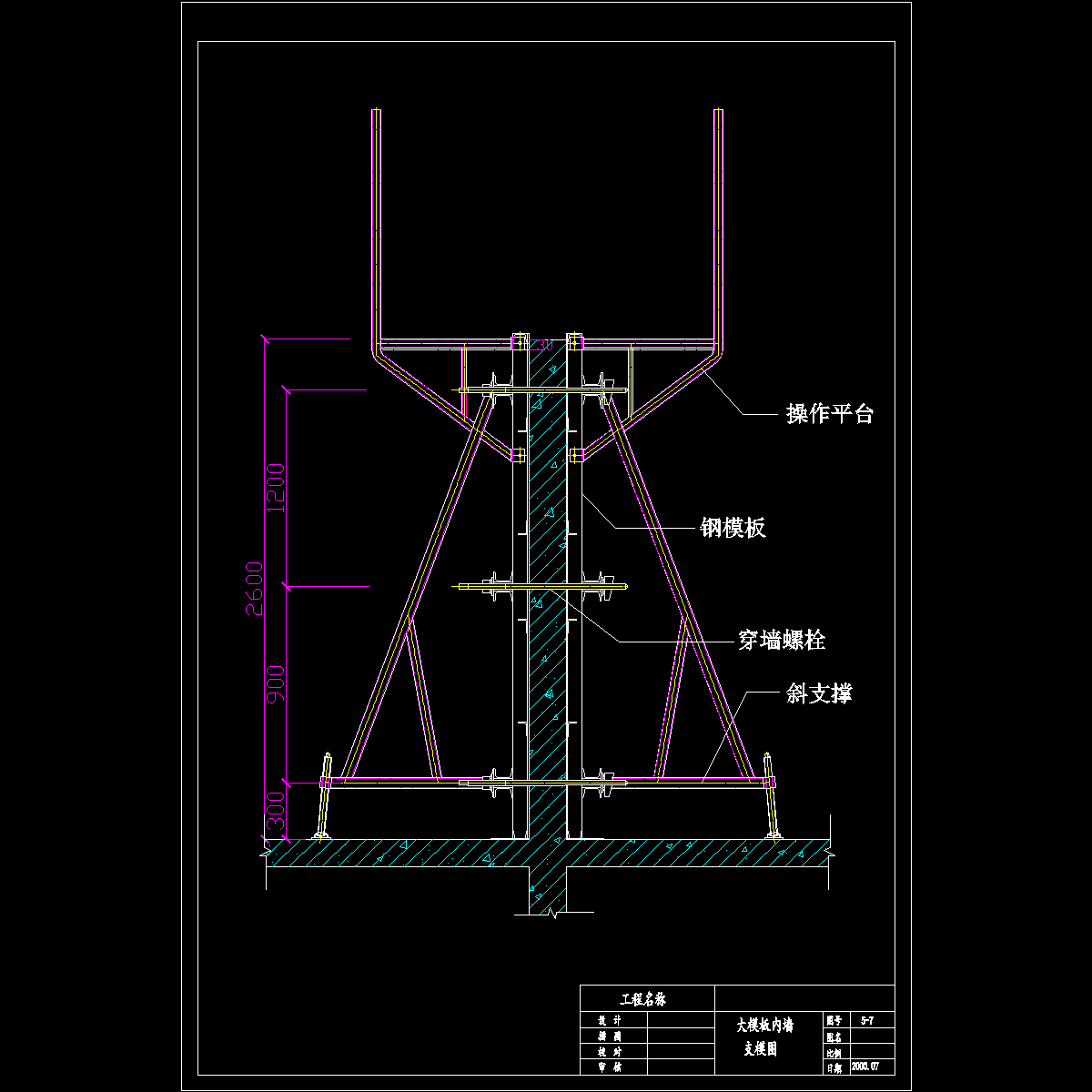 墙模板.dwg