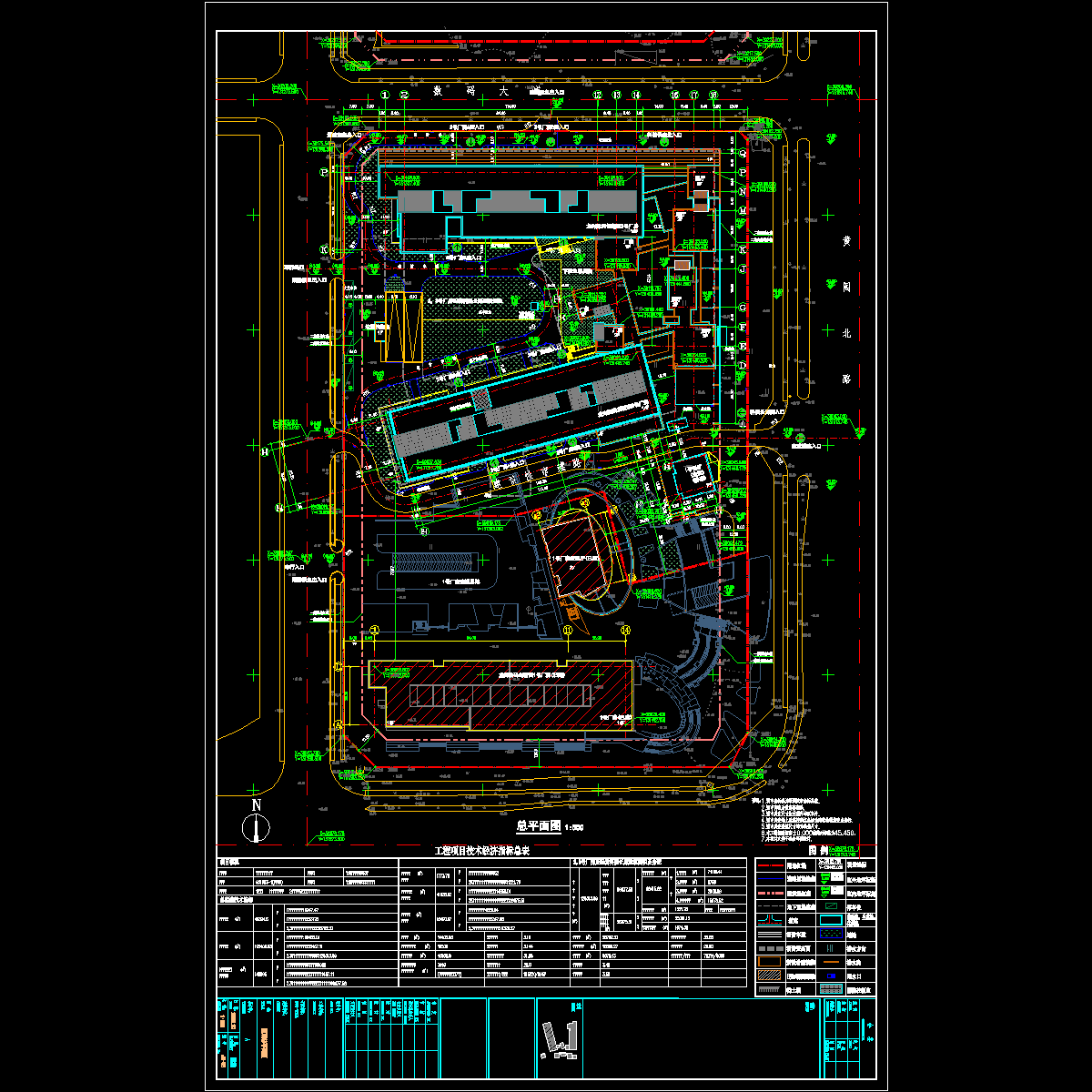 数码城总体规划平面_CAD - 1