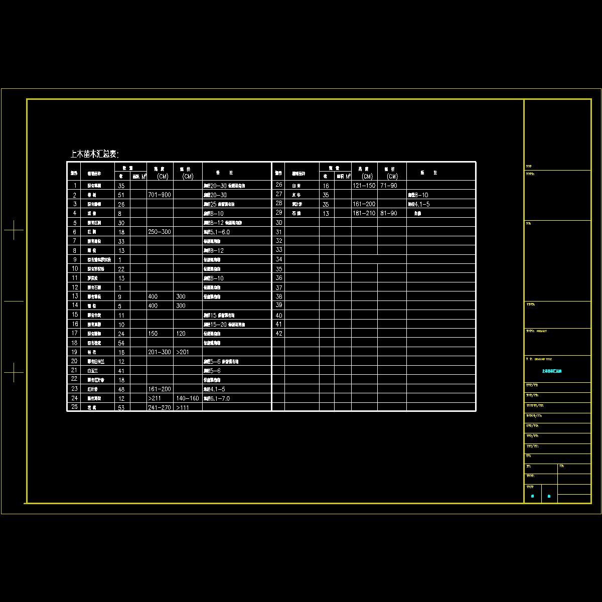 上木苗木表.dwg