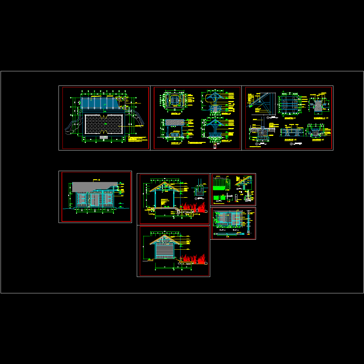 24~25小品建筑.dwg