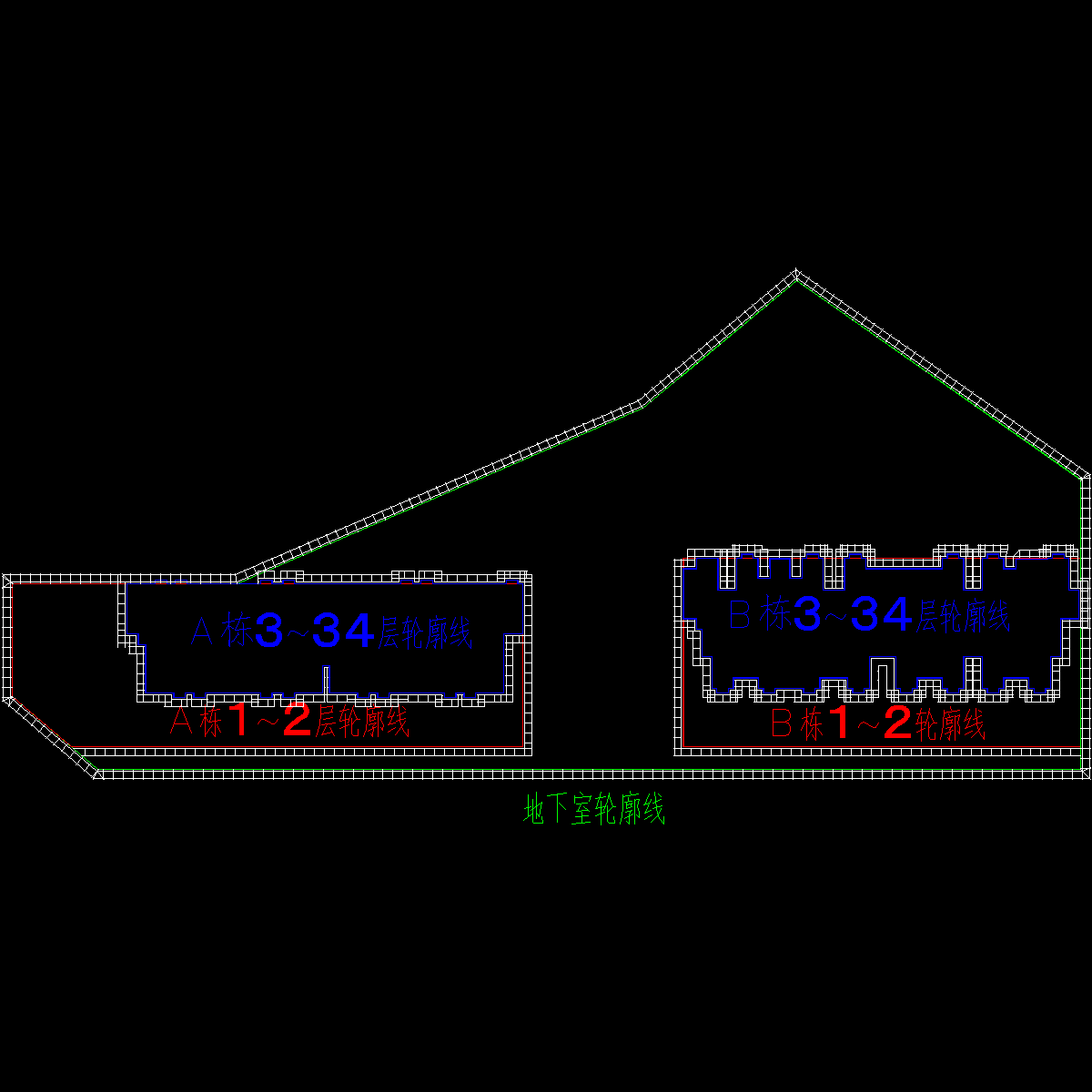 脚手架平面布置图.dwg