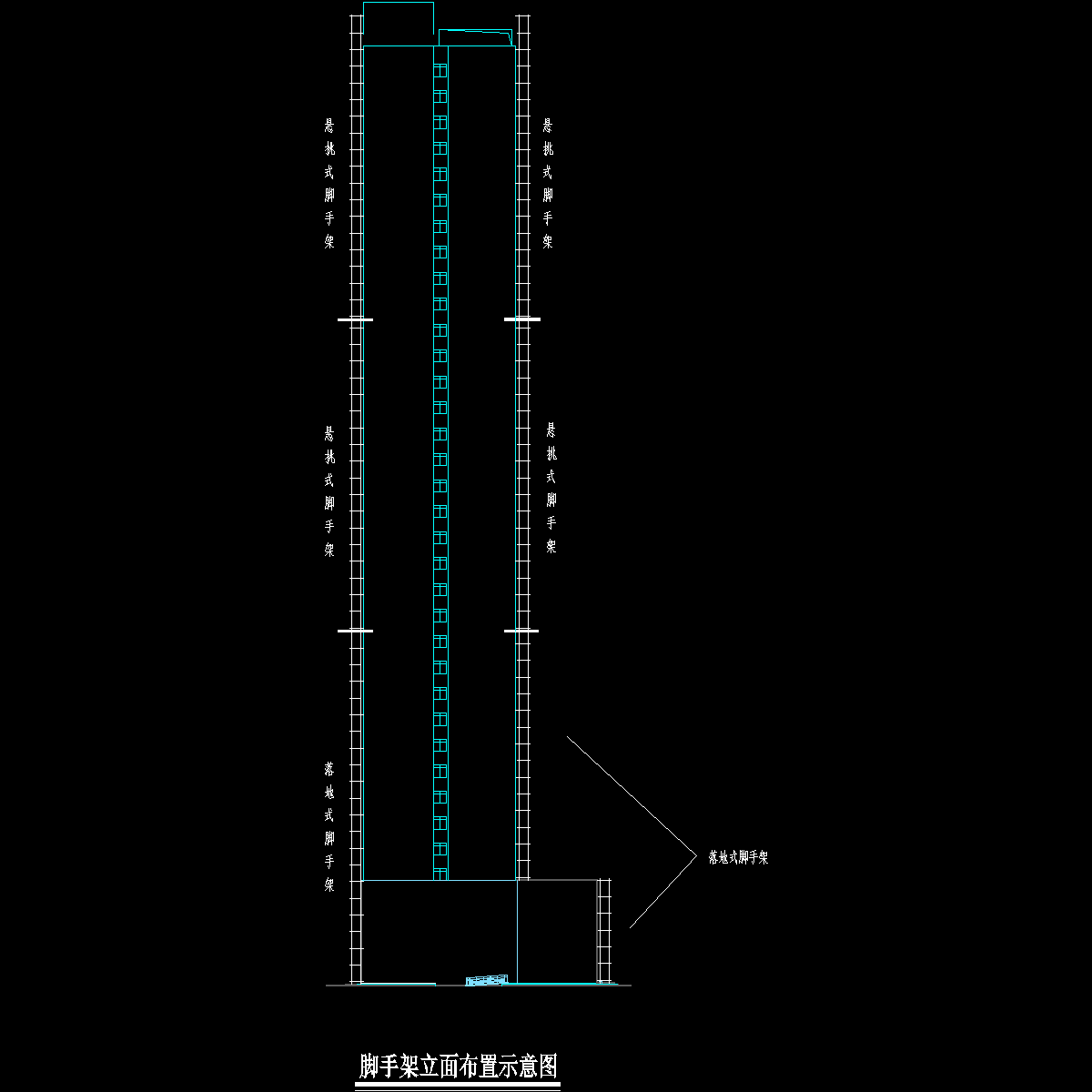 脚手架立面布置图.dwg