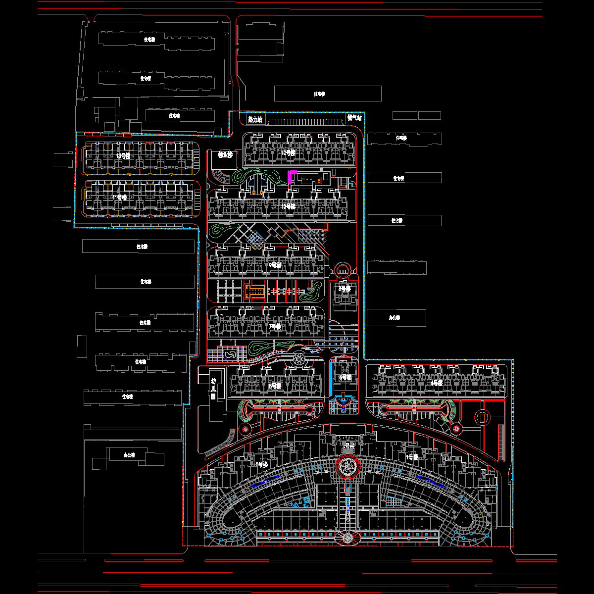 尚座城市花园总图.dwg