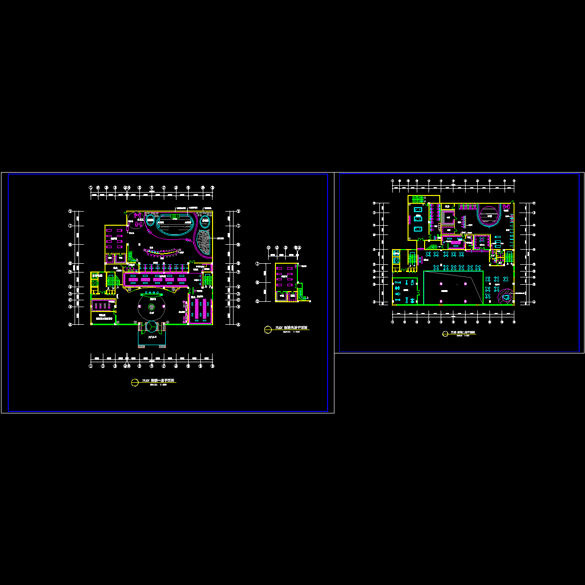 副楼一二层平面图.dwg