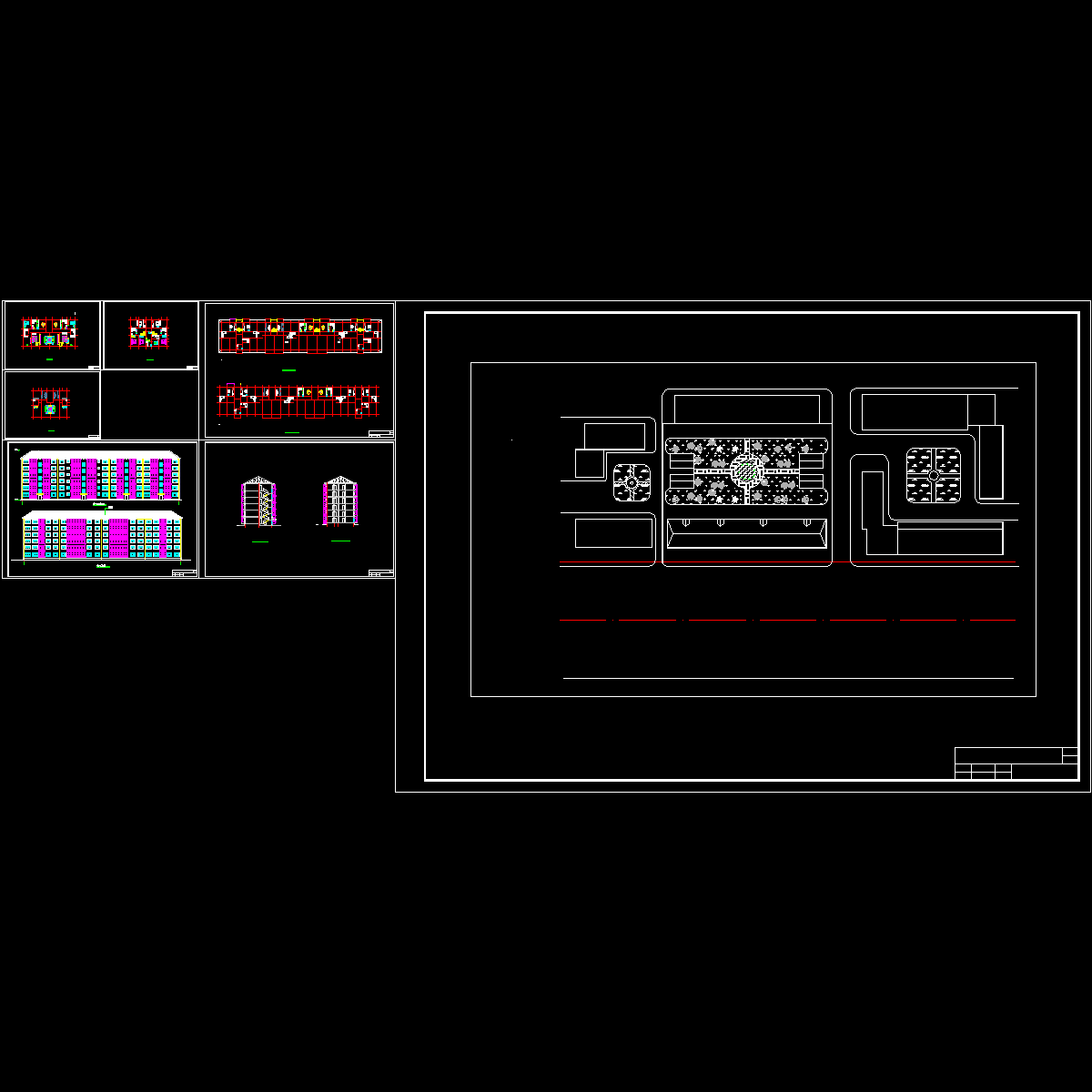 多层住宅设计.dwg