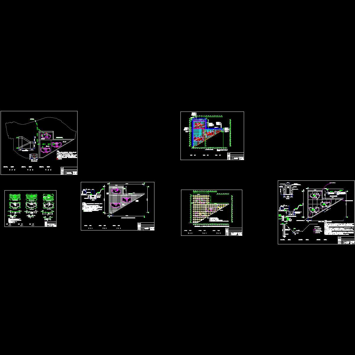 高层住宅地下车库施工组织设计_CAD - 1