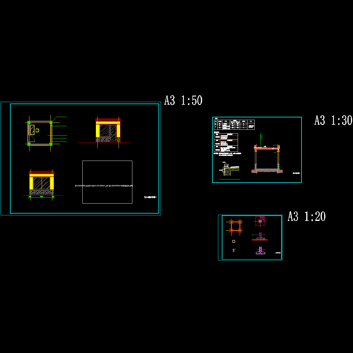 js-01-3岗亭详图.dwg