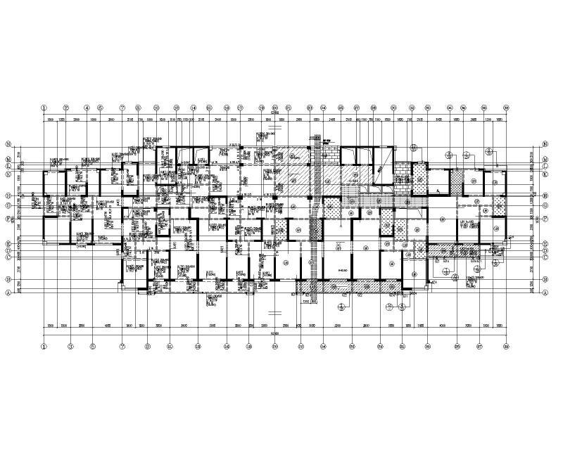 2018高层框架结构住宅楼结构施工图纸30Pcad - 1