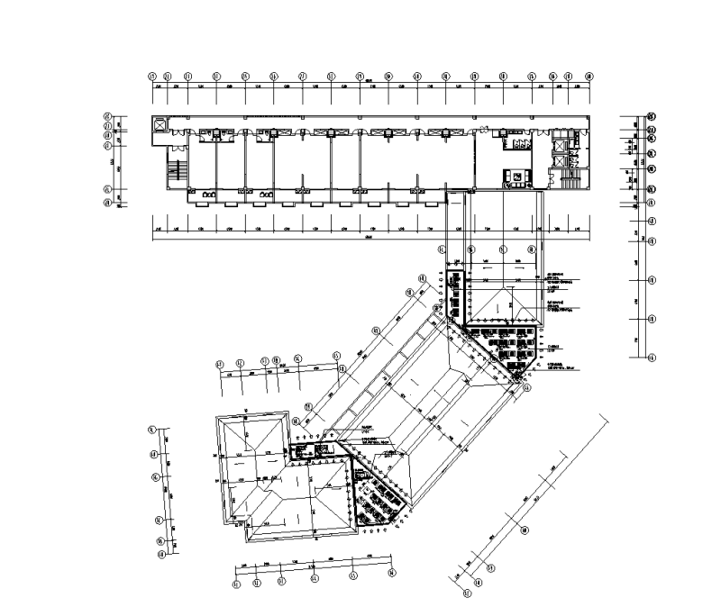 14层假日酒店项目机电施工图纸cad - 1