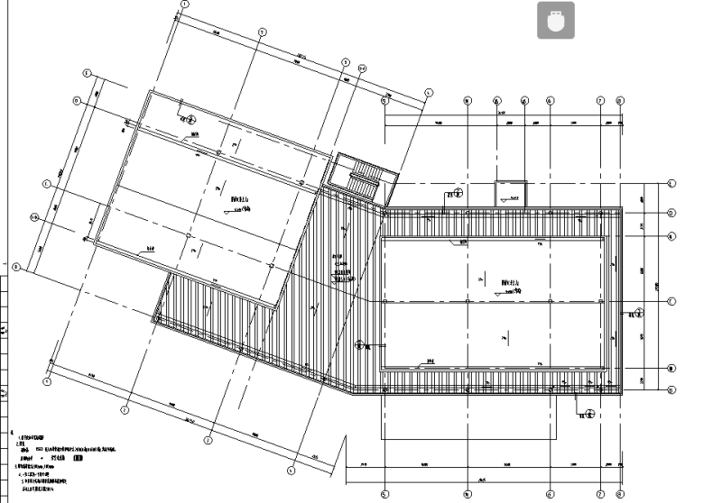 售楼处给排水建筑结构强弱电施工图纸cad - 5