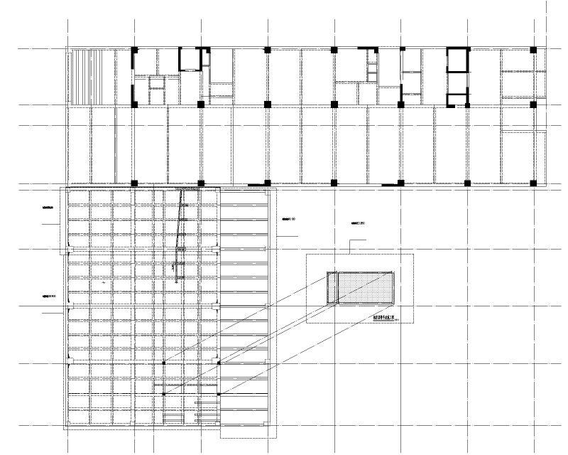 多层框架剪力墙结构办公楼施工图纸2021+94Pcad - 4