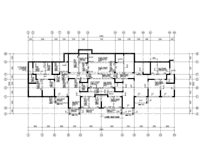 多层剪力墙结构住宅结构施工图纸2019+320P+cad - 1