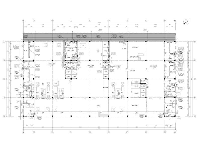 机场货运库暖通施工图纸cad - 3