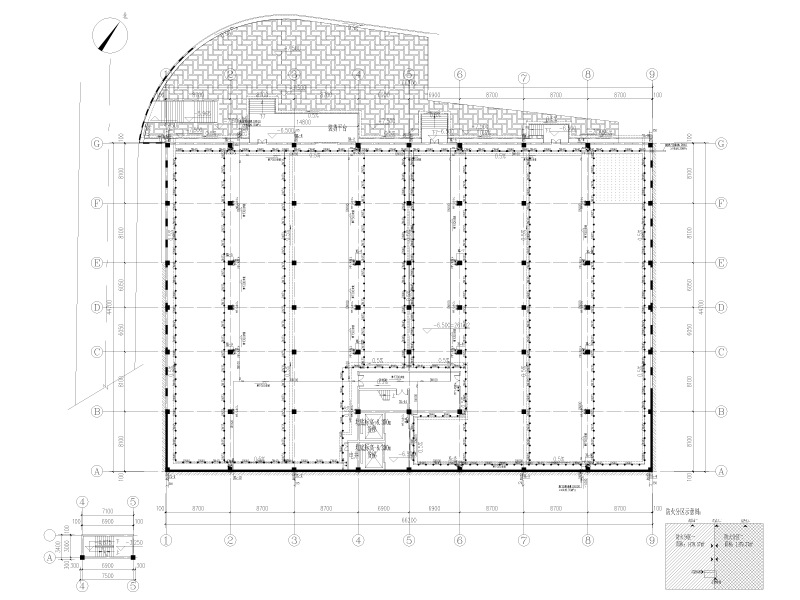 2021年柑橘加工仓储给排水施工图纸cad - 1