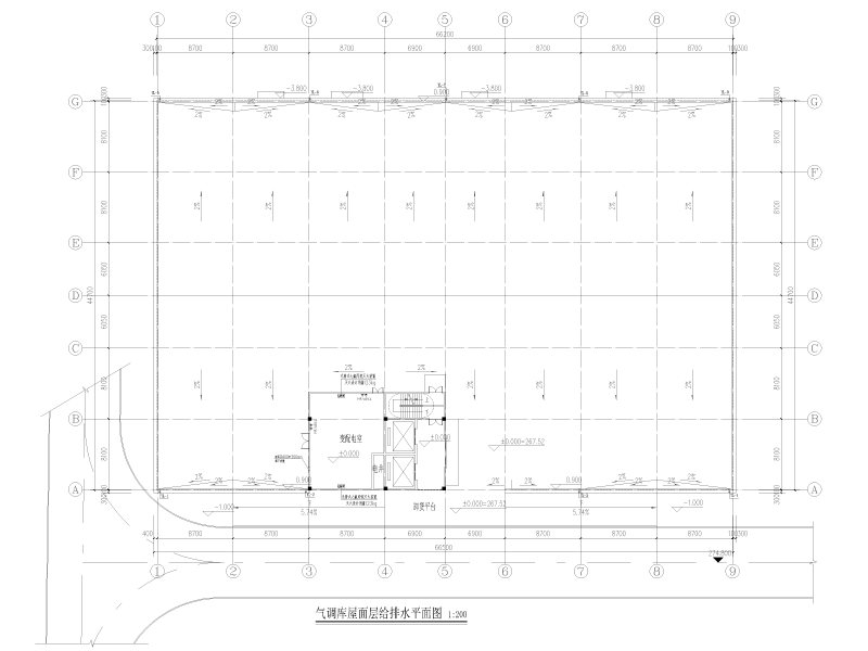 2021年柑橘加工仓储给排水施工图纸cad - 2