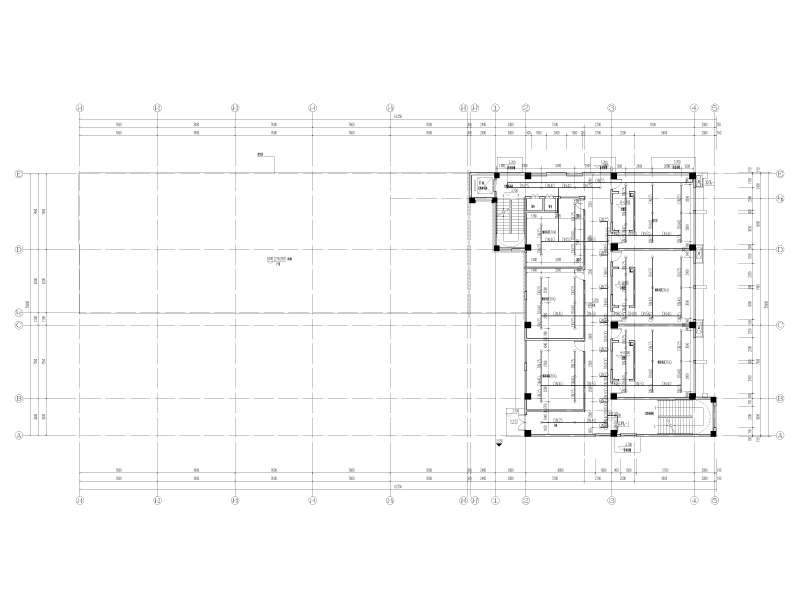 小学教学辅助用房改造给排水施工图纸cad - 1