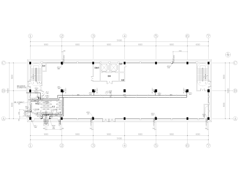 产业园厂房给排水施工图纸cad - 2