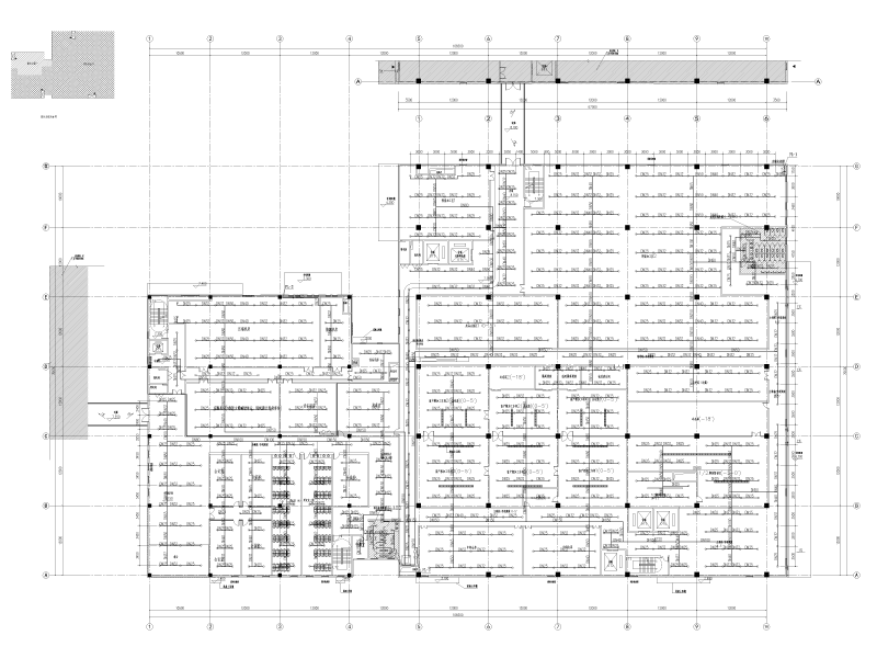 现代化物流配送心中给排水施工图纸cad - 4