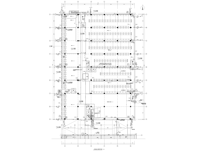 现代化物流配送心中给排水施工图纸cad - 5