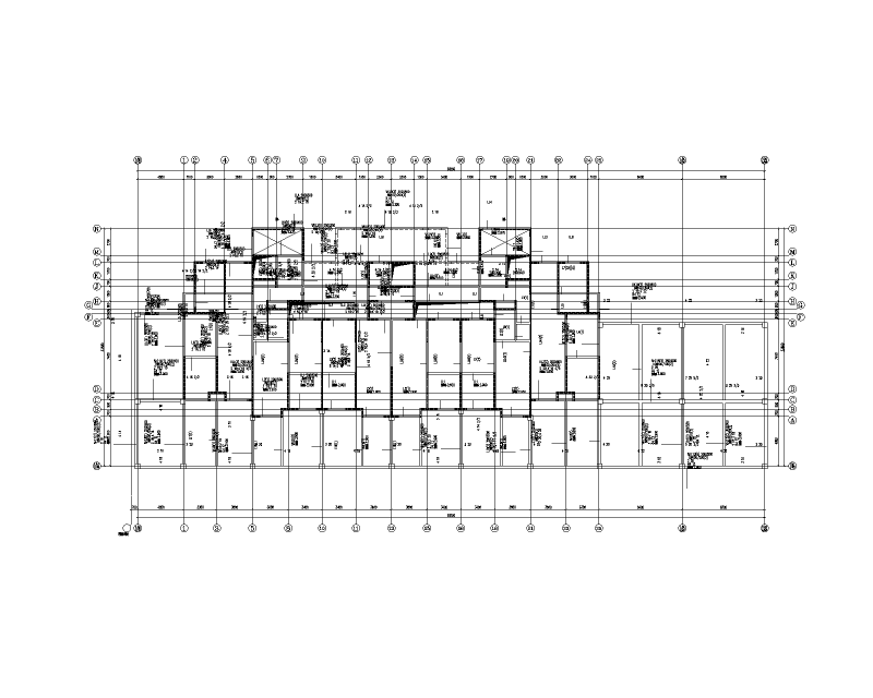2021多层框架剪力墙结构住宅结构施工图纸143Pcad - 3