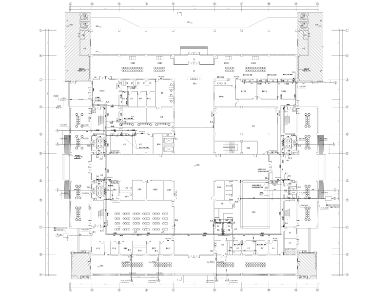 医院养老中心给排水施工图纸cad - 1