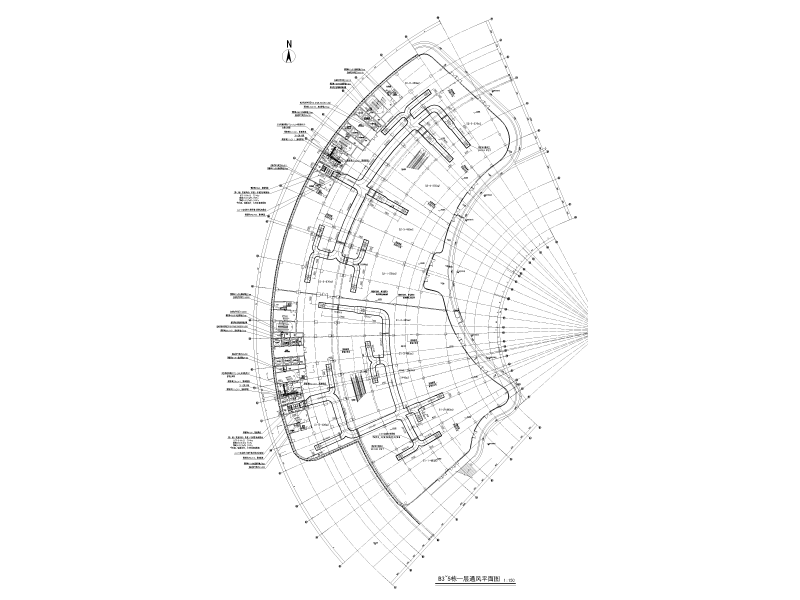 大健康医院产业基地暖通施工图纸cad - 4