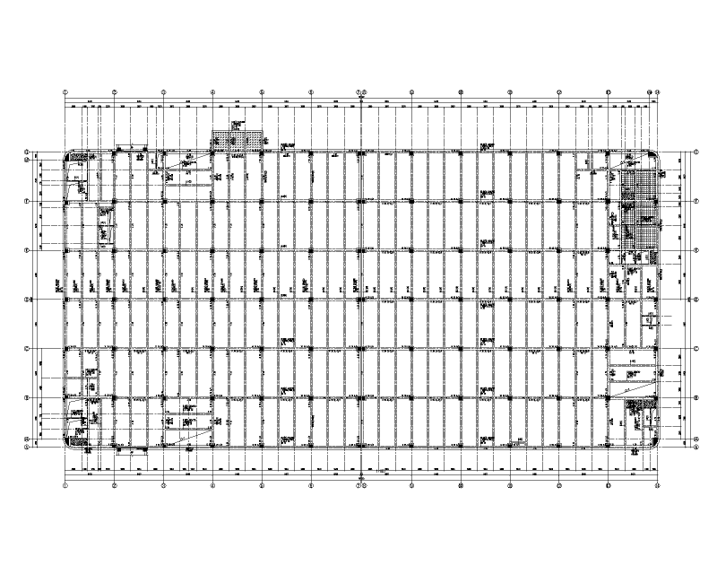 2021多层框架结构照明车间施工图纸73Pcad - 2