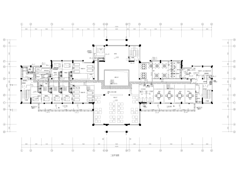 日式温泉馆及汤屋给排水施工图纸cad - 1