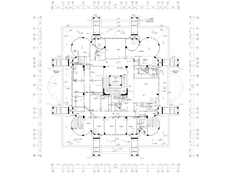 土耳其式温泉馆及汤屋给排水施工图纸cad - 2