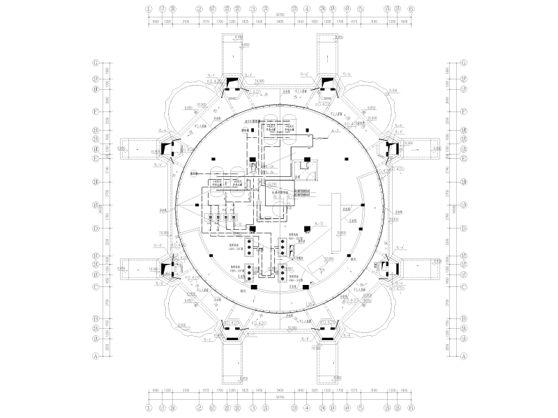 土耳其式温泉馆及汤屋给排水施工图纸cad - 5