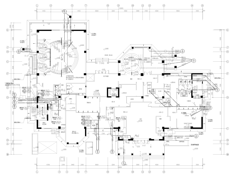 意式温泉馆及汤屋给排水施工图纸cad - 4