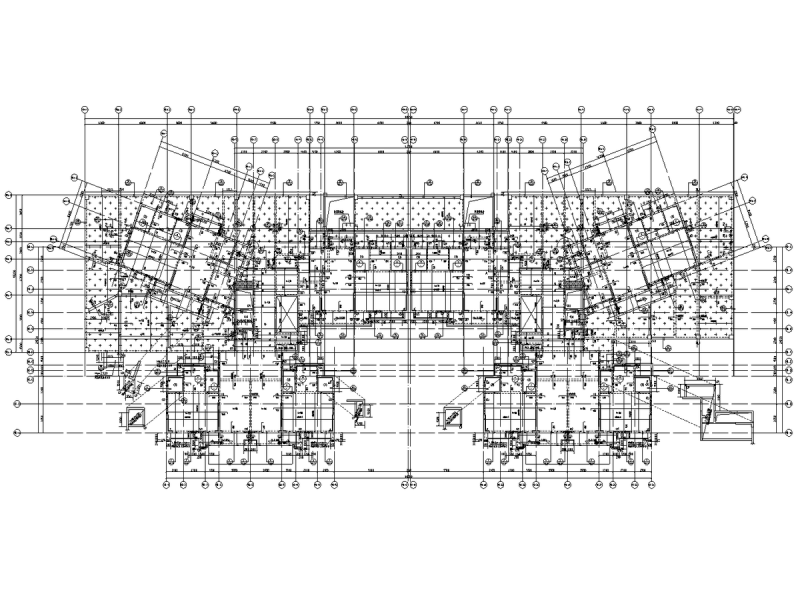 高层框架结构住宅楼结构施工图纸51Pcad - 4