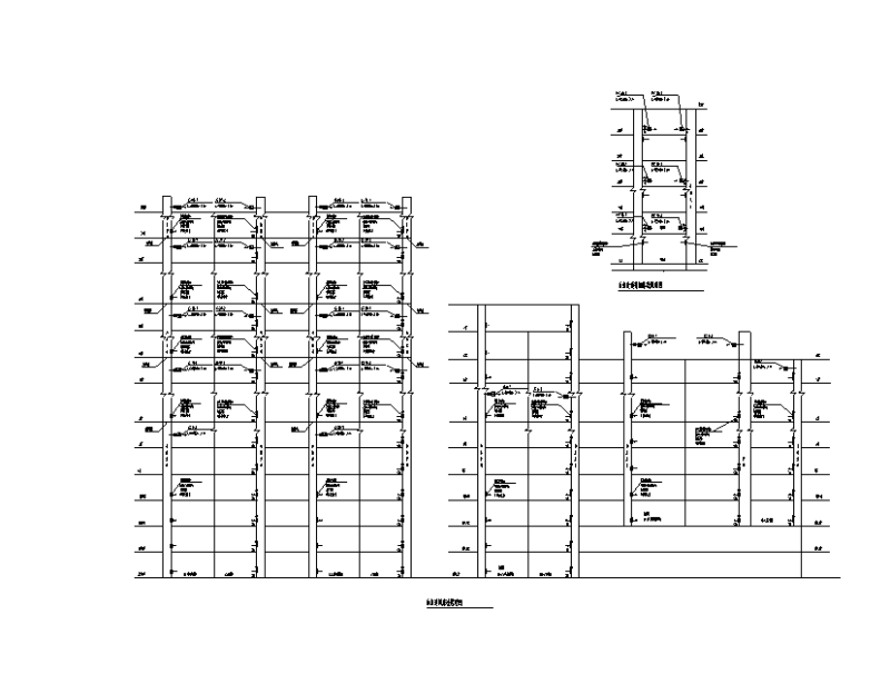 超高层办公(产业研发)楼暖通施工图纸,平面图 - 4