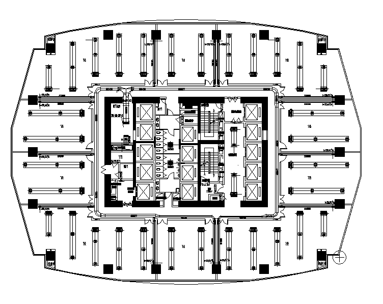 39层超高大型商业体暖通施工图纸cad - 3