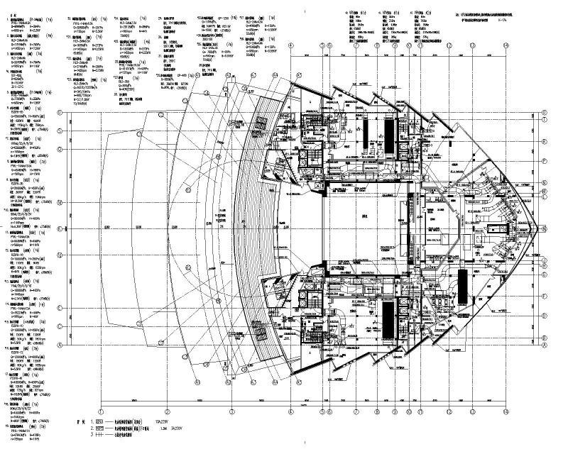 大剧院项目暖通设计施工图纸cad - 3